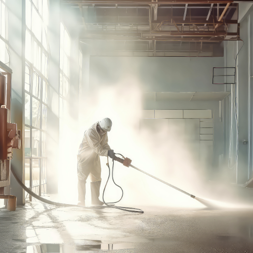 Picture of industrial Power Washing